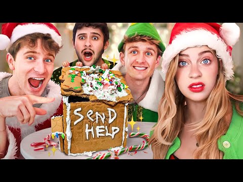 We Competed to Build the BEST Gingerbread MANSION!