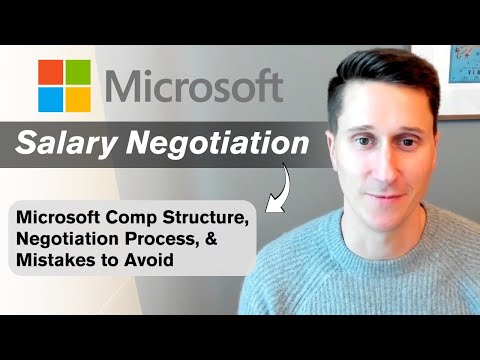 Microsoft Salary Negotiation | How to Navigate a Microsoft Offer Negotiation