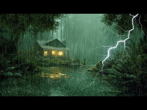 HEAVY RAIN AND THUNDER SOUNDS - DEEP SLEEP | Thunderstorm for Sleeping - Rain Sound Comfort #2