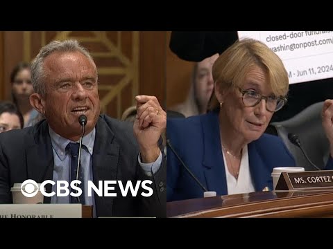 Watch: RFK Jr. gets into heated exchange with Sen. Maggie Hassan at hearing