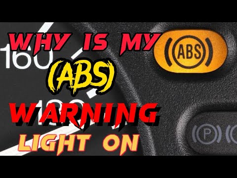 Top 5 causes of an ABS Light to come on and How to fix it !!!
