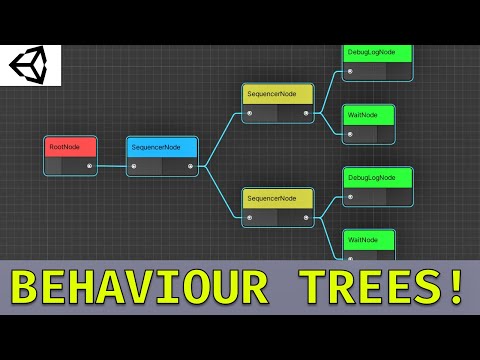 Unity | Create Behaviour Trees using UI Builder, GraphView, and Scriptable Objects [AI #11]