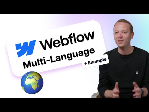 How to create a Multi-Language site in Webflow [2025]