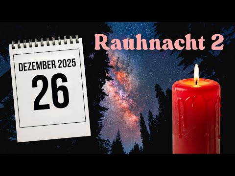 2nd Rauhnacht on December 26, 2025 – Discover its meaning and rituals