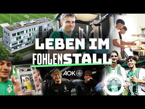 Leben im FohlenStall - Ein Jahr im Internat von Borussia präsentiert von der AOK Rheinland / Hamburg