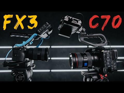 Sony FX3 VS Canon C70