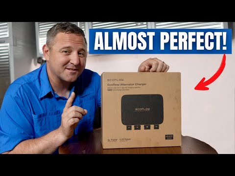 EcoFlow Alternator Charger - ALMOST Perfect for Car Camping!