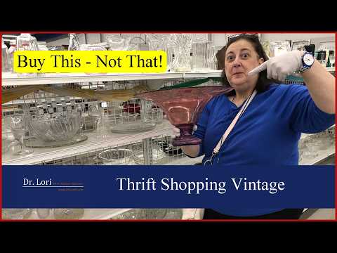 Buy This Thrift Shopping! Vintage Corning Ware, Pewter, Precious Moments, Starving Artists, Dr. Lori