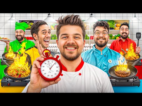 مسابقه آشپزی تخم مرغی سرعتی🥚🍳