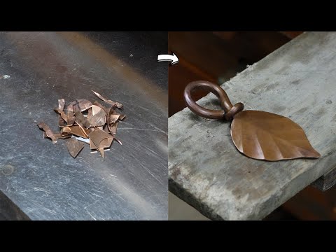 열쇠고리 - 나뭇잎