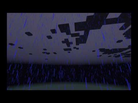 Minecraft Rain and Thunder! 1 HOUR! SLEEP RAIN!