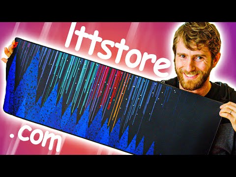 A Totally Unbiased Review - LTT Northern Lights Desk Pad