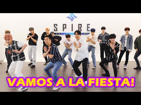 LEARNING KPOP DANCE FROM NEXT ROTY [OMEGA X Idol Interview]