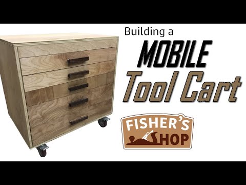 Shop Work:  Building a Mobile Tool Cart