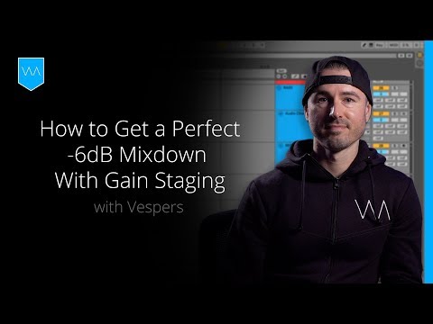 How to Get a Perfect -6 dB Mixdown With Gain Staging
