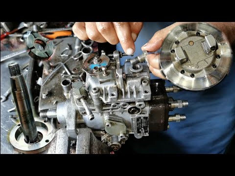 how to work Toyota 2l 3l diesel pump (denso pump repair) fuel injection pump