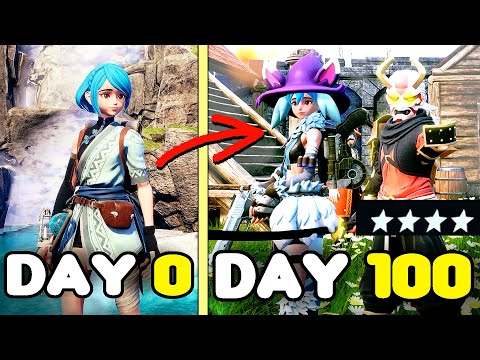 I Spent 100 Days Condensing 116 Humans To Beat Palworld Without Pals! Here's What happened...