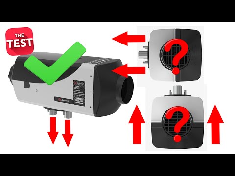 установка на боку будет ли работать китайская автономка боком или вверх ногами?