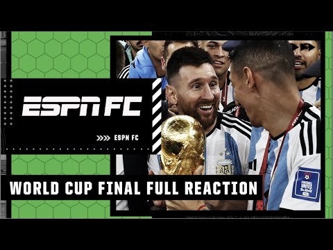 FULL REACTION to the World Cup Final: Argentina vs. France was DRAMA GALORE! 🔥 | ESPN FC