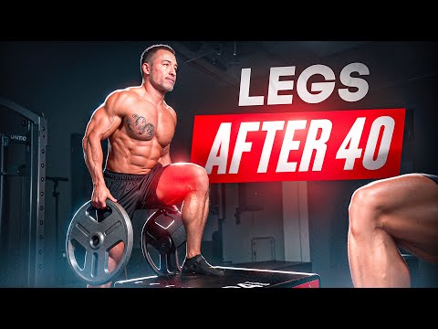 Legs Over 40 | The 3 Best Leg Exercises for Men 40+ (No Knee Pain)| Gary Walker