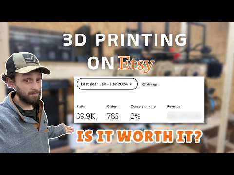 My First Year Selling 3D Prints: Etsy & Amazon Sales, Ads, and Profit Breakdown (2024 Recap)