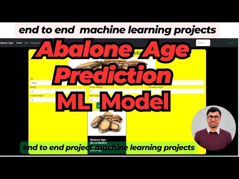 Building Abalone Age Prediction Machine Learning Models | ML Projects | Urdu Hindi