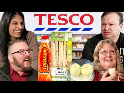 Americans Shocked by Average UK Lunch!