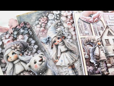 Creative Ways to MAXIMIZE 1 Big Background: 3 Unique Projects #maremicollagebooks