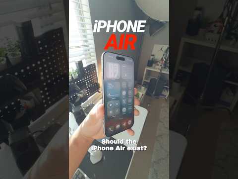 Should the iPhone Air Exist? 🤔 #iphone #iphoneair #smartphone #tech