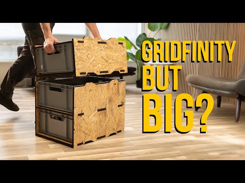 Gridfinity but BIG? - AtomStack Glacier Review