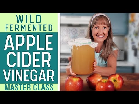 How To Make APPLE CIDER VINEGAR || Step By Step For Beginners! (no rambling)