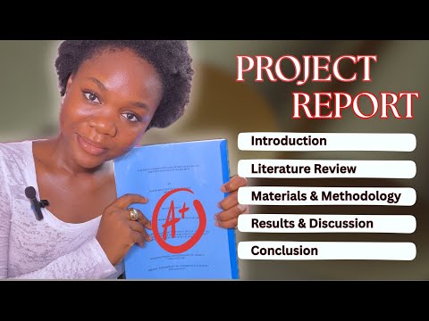 Write a First Class Final Year Project REPORT | A+ Chapters 1-5 Easy Uni Thesis Guide for Beginners