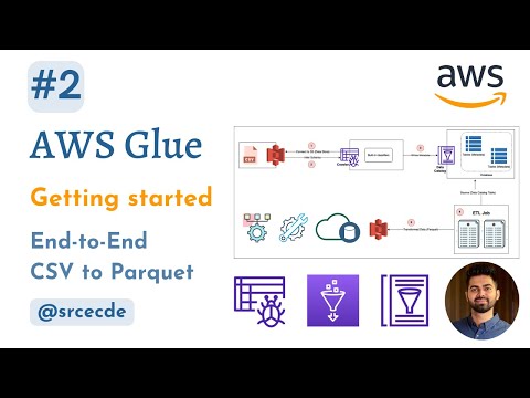 Getting started with AWS Glue | Hands-On | Basic end-to-end transformation | AWS Glue tutorial | p2