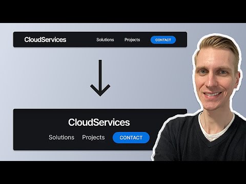 Simple Responsive Navbar with HTML & CSS (Flexbox Layout)