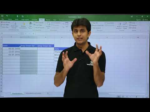 MS Excel - Data Validation