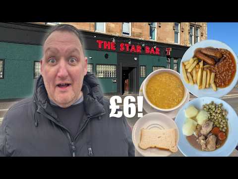 I Try The UK'S Cheapest Three Course Meal! £6!