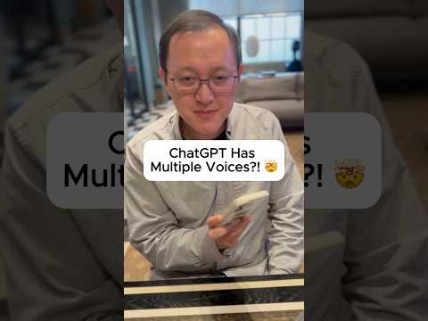 ChatGPT Has Multiple Voices?!