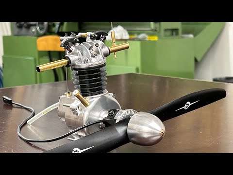 ’Rolssi’ a homemade 6.28cc 4-stroke vintage model aero engine