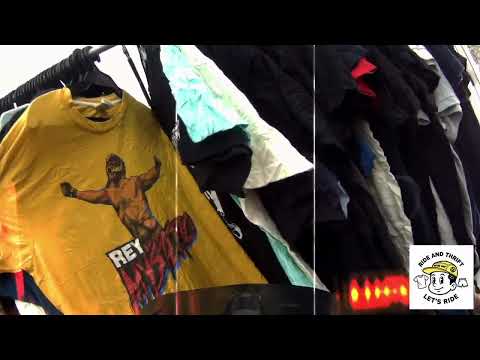 REY MYSTERIO WWE SMACKDOWN WRESTLER T-SHIRT TO THE THRIFT STORE UKAY HUNTING 