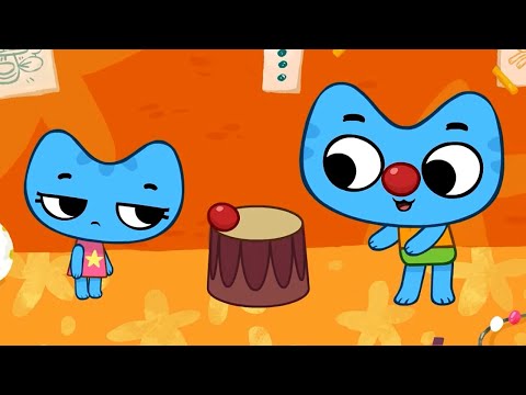 Циркус-пыркус — Котики, вперед! — Серия 35 — Развивающий мультик о котятах