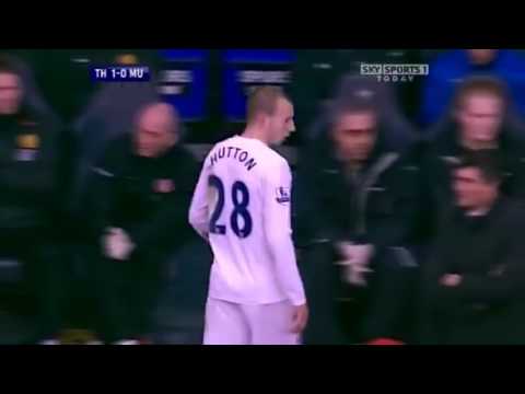 Alan Hutton vs Manchester United (Home) (02/02/2008)