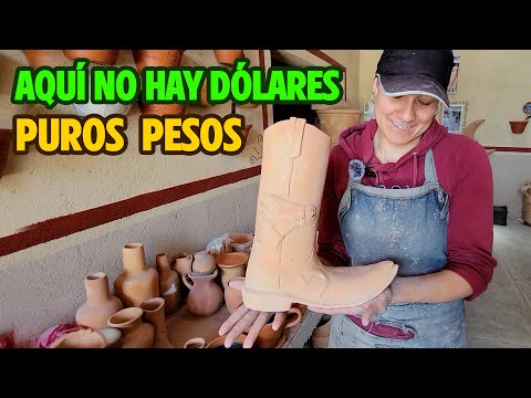 VIVIMOS DE TRABAJAR LA TIERRA, haciendo MACETAS