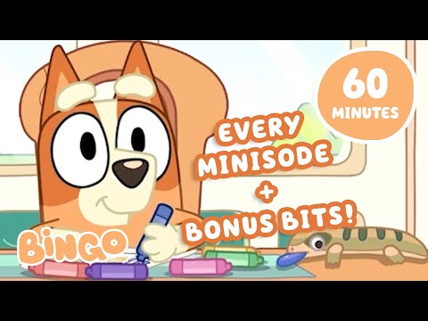 EVERY Minisode + Bluey Bonus Bits! π§‘ β¨ | 60 MINUTES | Bingo - Official Channel