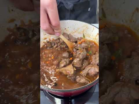 Polenta Gnocchi with Venison Ragù 🥩✨