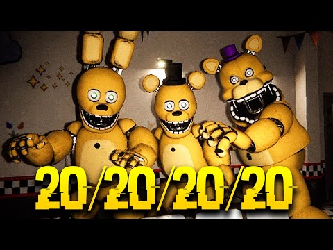 This 20/20/20/20 FNAF Free Roam is PURE PAIN.