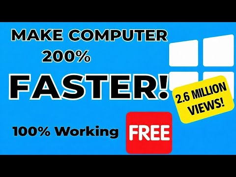 Make Your Computer & Speed Up Laptop 200% Faster for FREE | How to clean up my laptop to run faster