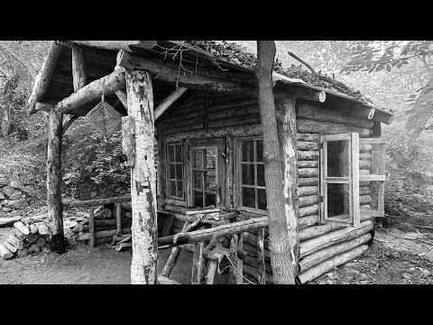 Hiding In An Abandoned Log Cabin, No One Has Ever Lived... Far Form The Citi
