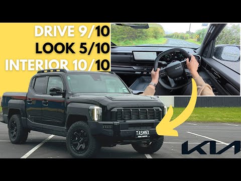 Kia Tasman X-Line - POV Drive Review NZ | Solid Ute with a Unique Look - 2.2 Diesel 4WD