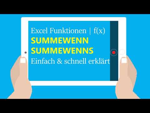Excel Summe wenn und Summewenns: Nur bestimmte Werte addieren [Tutorial HD 2020 Wennfunktion]