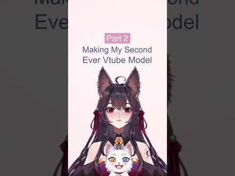 Part 2 | Making my second ever Vtuber Model 🐈